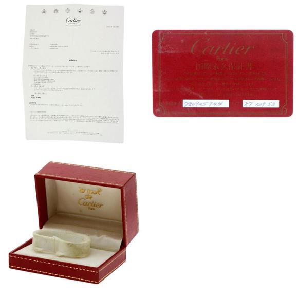 Cartier Baignoire Manufacturer Complete Watch K18 Yellow Gold/Leather Ladies ... - Picture 10 of 10